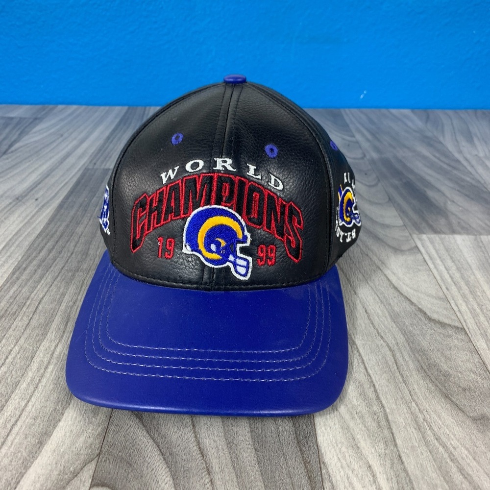 St. Louis Rams LOGO‎ TEAM NFL BASEBALL LEATHER CAP Pro Elite Vintage USA made